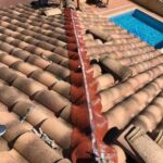 Réparation de faîtage sur toiture