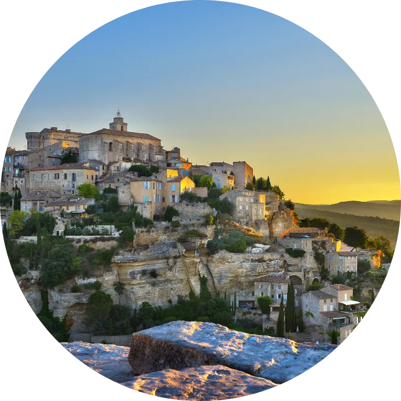 ville de gordes dans le luberon